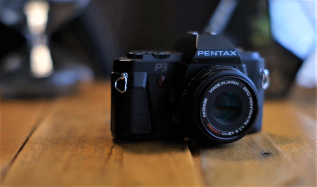 Pentax P30 with Pentax 43mm Limited Lens