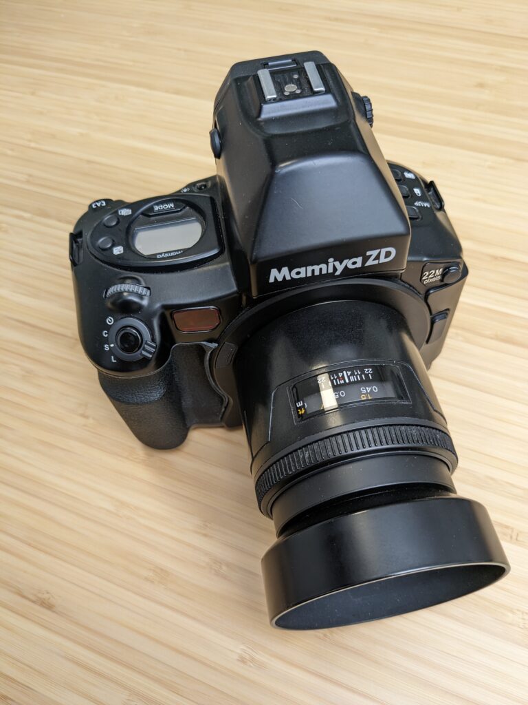 Mamiya ZD with 55mm f2.8